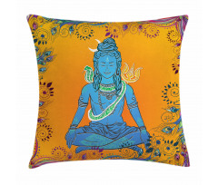 Cobra Mandala Paisley Pillow Cover