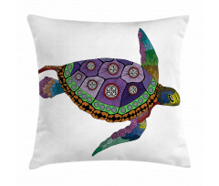 Sea Turtle Animal Pillow Cover