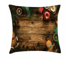 Rustic Lodge Wood Pillow Cover