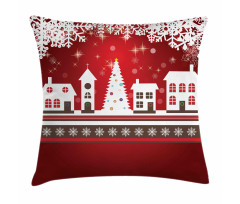 Winter Theme Tree Pillow Cover