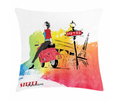 Tower Street Fashion Pillow Cover