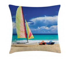 Ocean Sailing Exotic Pillow Cover