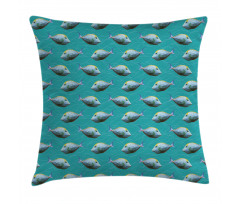 Fish Nautical Animal Art Pillow Cover
