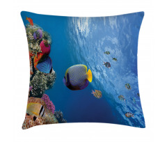 Underwater Fish Sea Pillow Cover