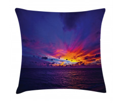 Dream Sunset Magenta Pillow Cover