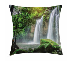 Waterfall Nature Exotic Pillow Cover