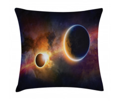 Planet Earth Stars Pillow Cover