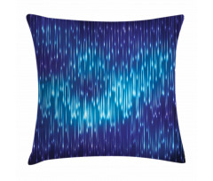 Cosmic Rain Effect Vivid Pillow Cover