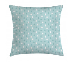 Raindrops Cartoon Pillow Cover