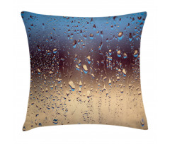 Rainy Day Window Effect Pillow Cover