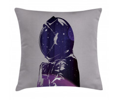 Astronaut Space Outer Pillow Cover