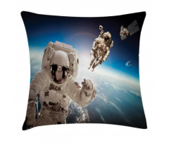 NASA Astronaut Space Pillow Cover