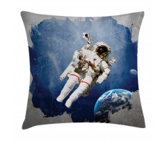 Planet Earth Art Outer Pillow Cover