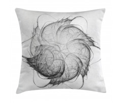 Futuristic Forms Image Pillow Cover
