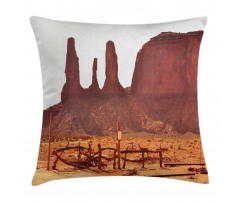 Valley View of Western Pillow Cover