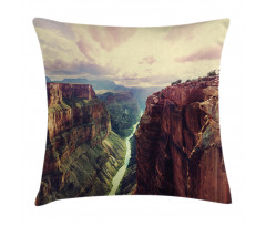 Grand Canyon River Pillow Cover