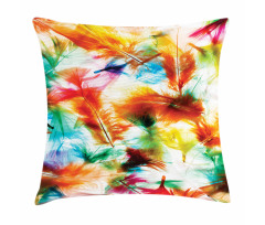 Puffy Dreamy Feathers Pillow Cover