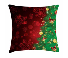 Jingle Bells Trees Pillow Cover