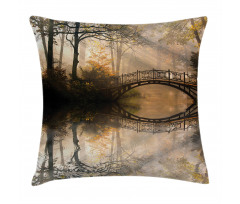 Bridge River Forest Pillow Cover
