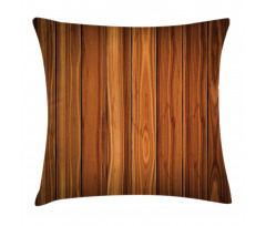 Wooden Planks Image Pillow Cover