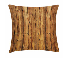 Wooden Forest Trees Art Pillow Cover