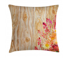 Spring Florals Daisies Pillow Cover