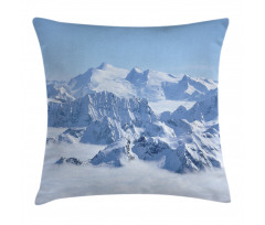 Alps White Wilderness Pillow Cover