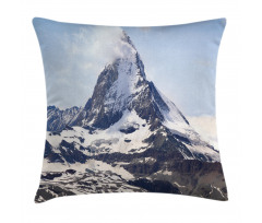 Glacier Summit Scenery Pillow Cover