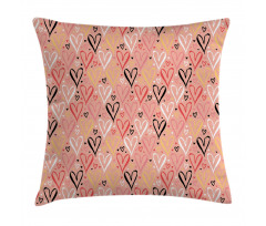 Heart Valentines Love Pillow Cover