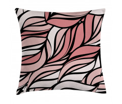 Ombre Abstract Pattern Pillow Cover