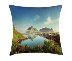 Sunny Fall Day Image Pillow Cover