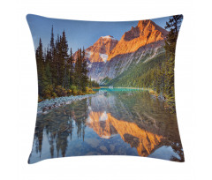 Canadian Mountains Pillow Cover