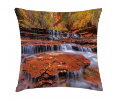 Waterfall Autumn Pillow Cover