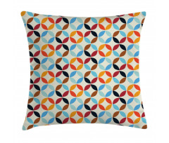 Bound Square Circle Pillow Cover