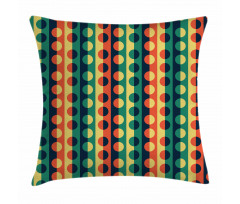 Half-Pattern Rings Pillow Cover