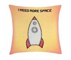 Futuristic Words Pillow Cover