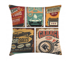 Grunge Funk Style Pillow Cover