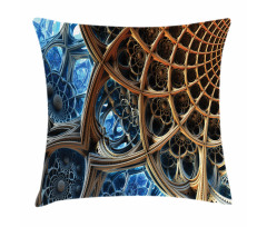 Retro Motif Pillow Cover