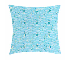 Cartoon Seahorses Nursery Pillow Cover