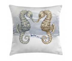 Seahorse Lovers Pillow Cover