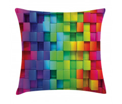 Rainbow Color Pillow Cover