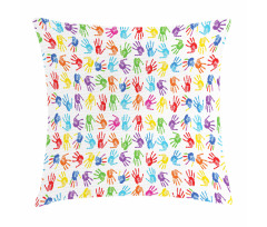Watercolor Kids Pillow Cover