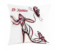 Classy High Heels Fashion Pillow Cover