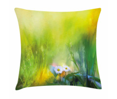 Pastoral Chamomile Pillow Cover