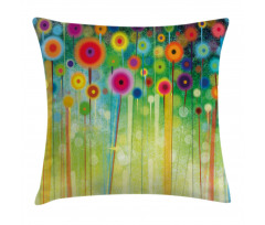 Abstract Art Dandelion Pillow Cover