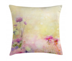 Vintage Magnolia Blooms Pillow Cover