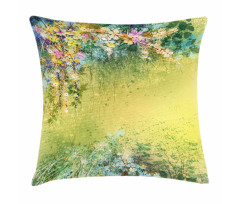 Spring Foliage Vintage Pillow Cover
