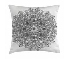 Mandala Floral Pillow Cover