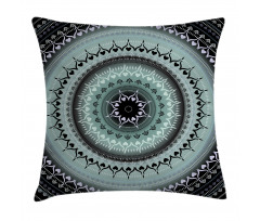 Vintage Mandala Circles Pillow Cover