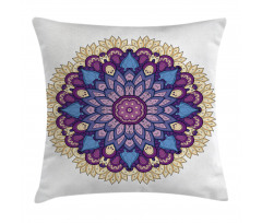 Floral Ornament Nature Pillow Cover